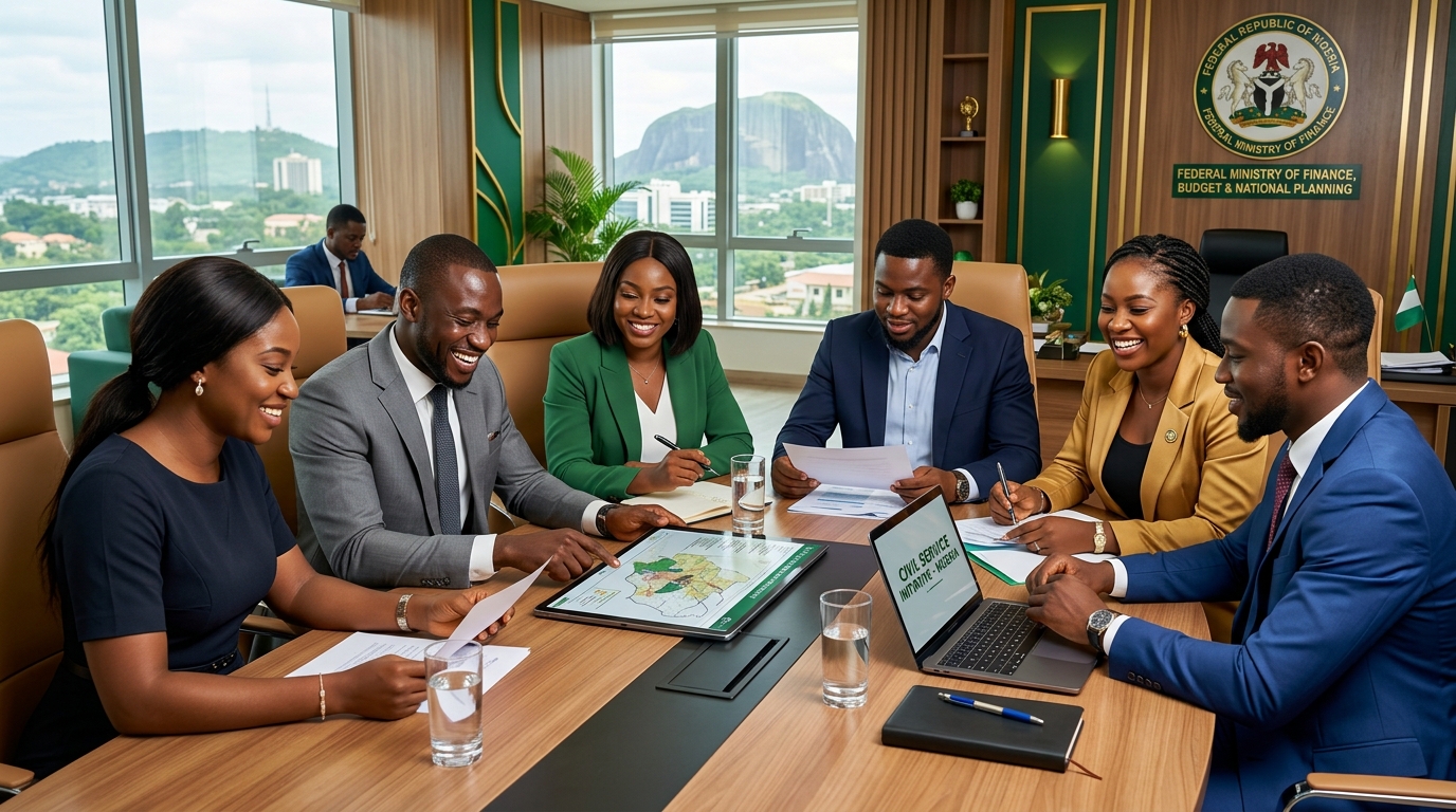 Young African Civil Servants in Conference Strategy Session